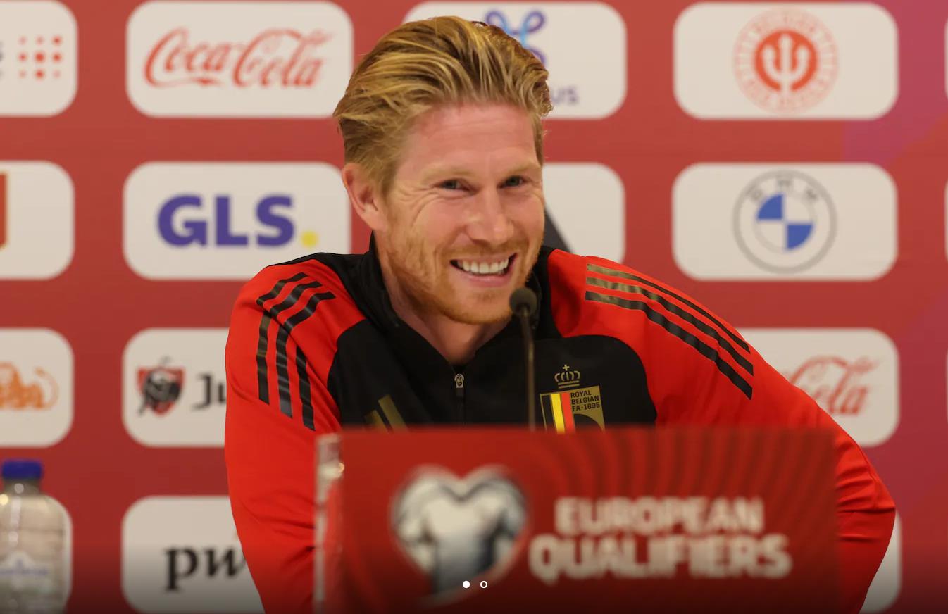 德布劳内:当不当队长不影响我在国家队的角色;和孔蒂没矛盾